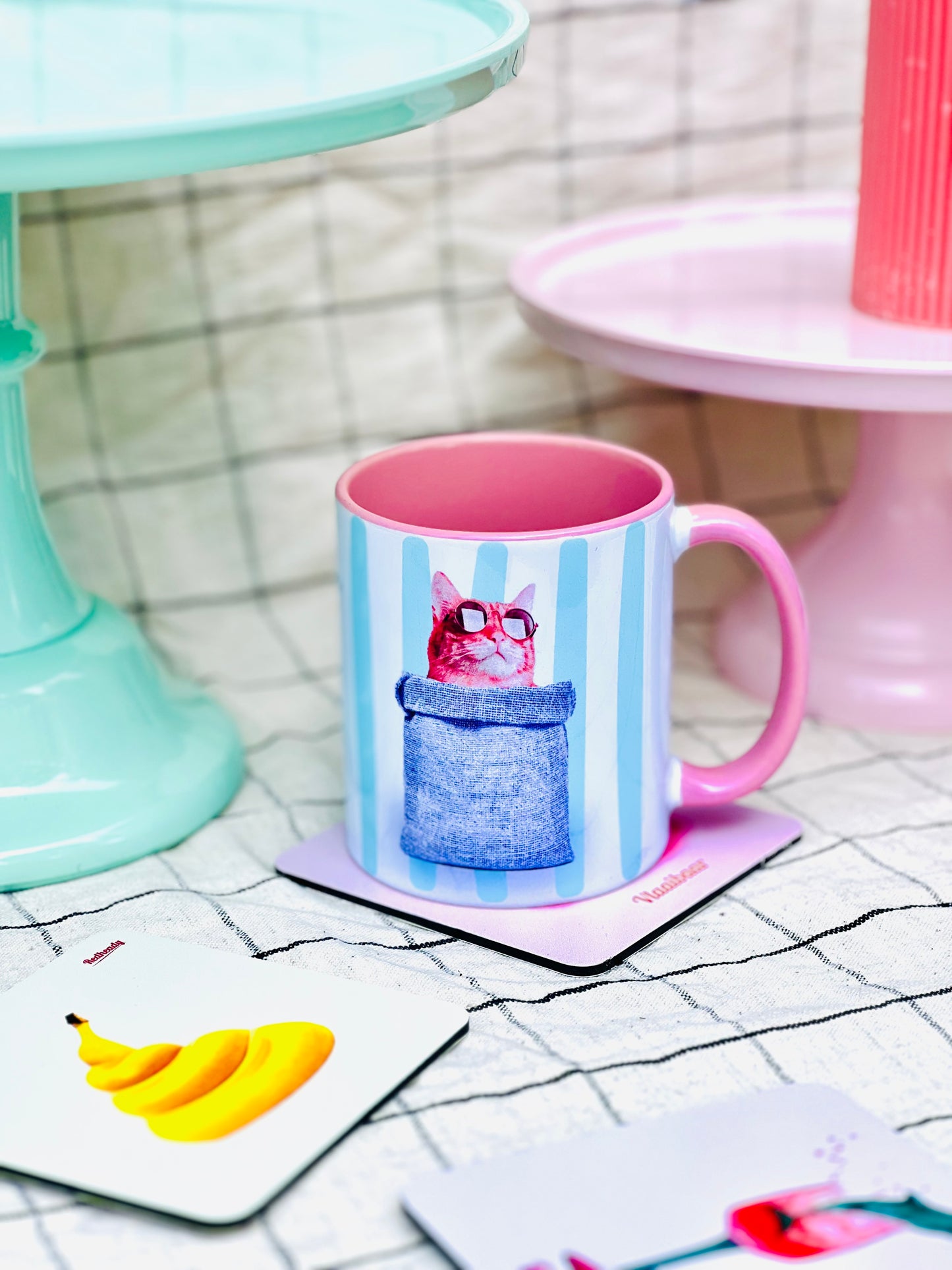 Mug - Cat in the poke