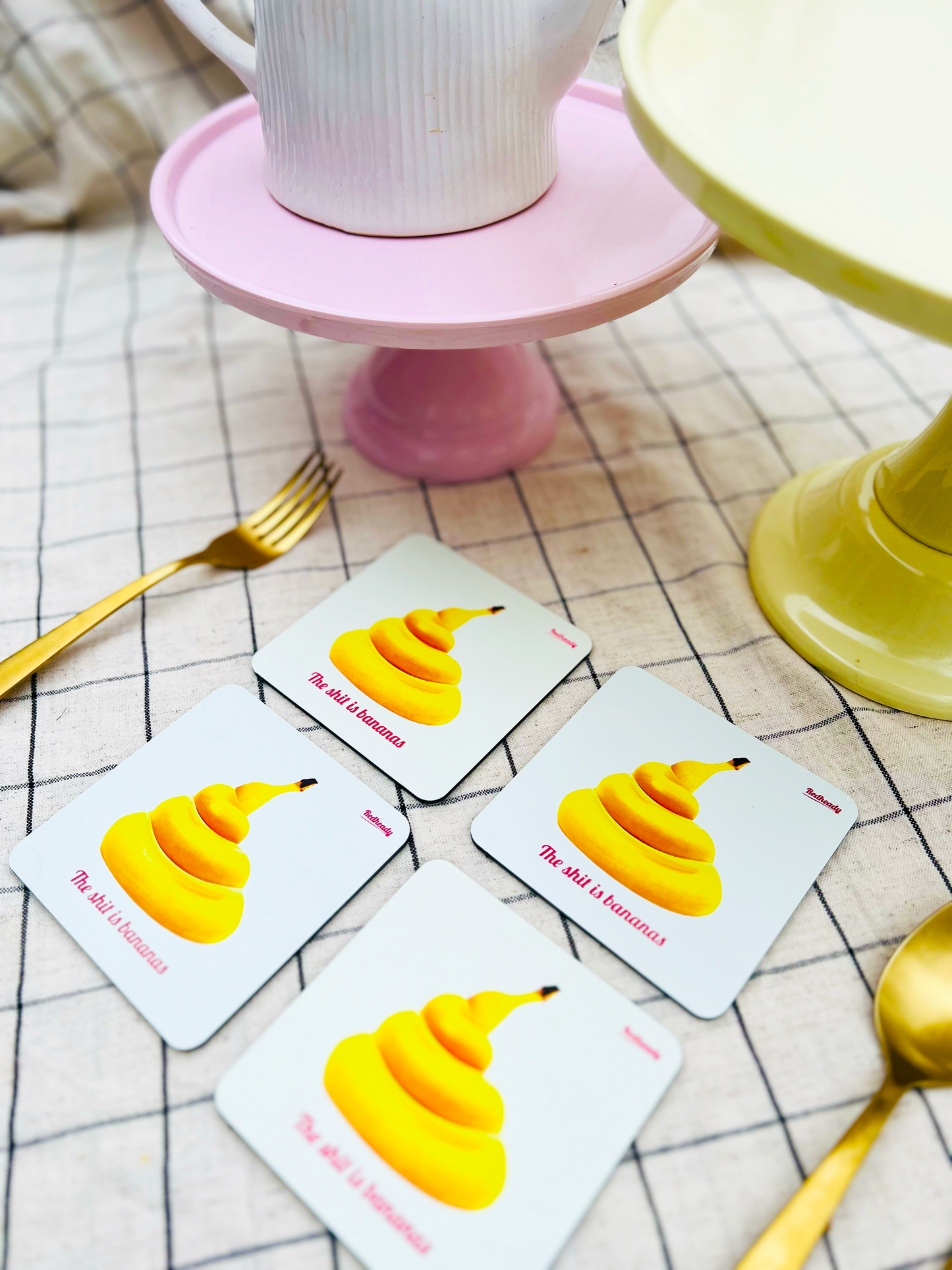 Coasters The shit is bananas