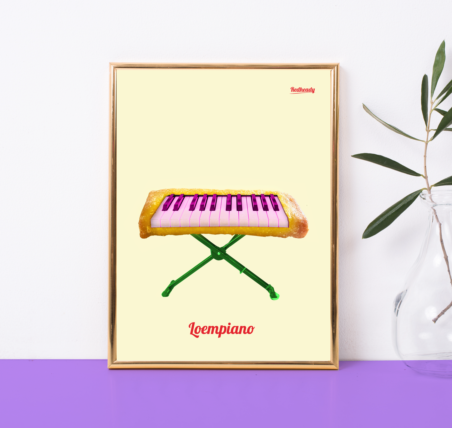 Poster - Loempia + Piano = Loempiano