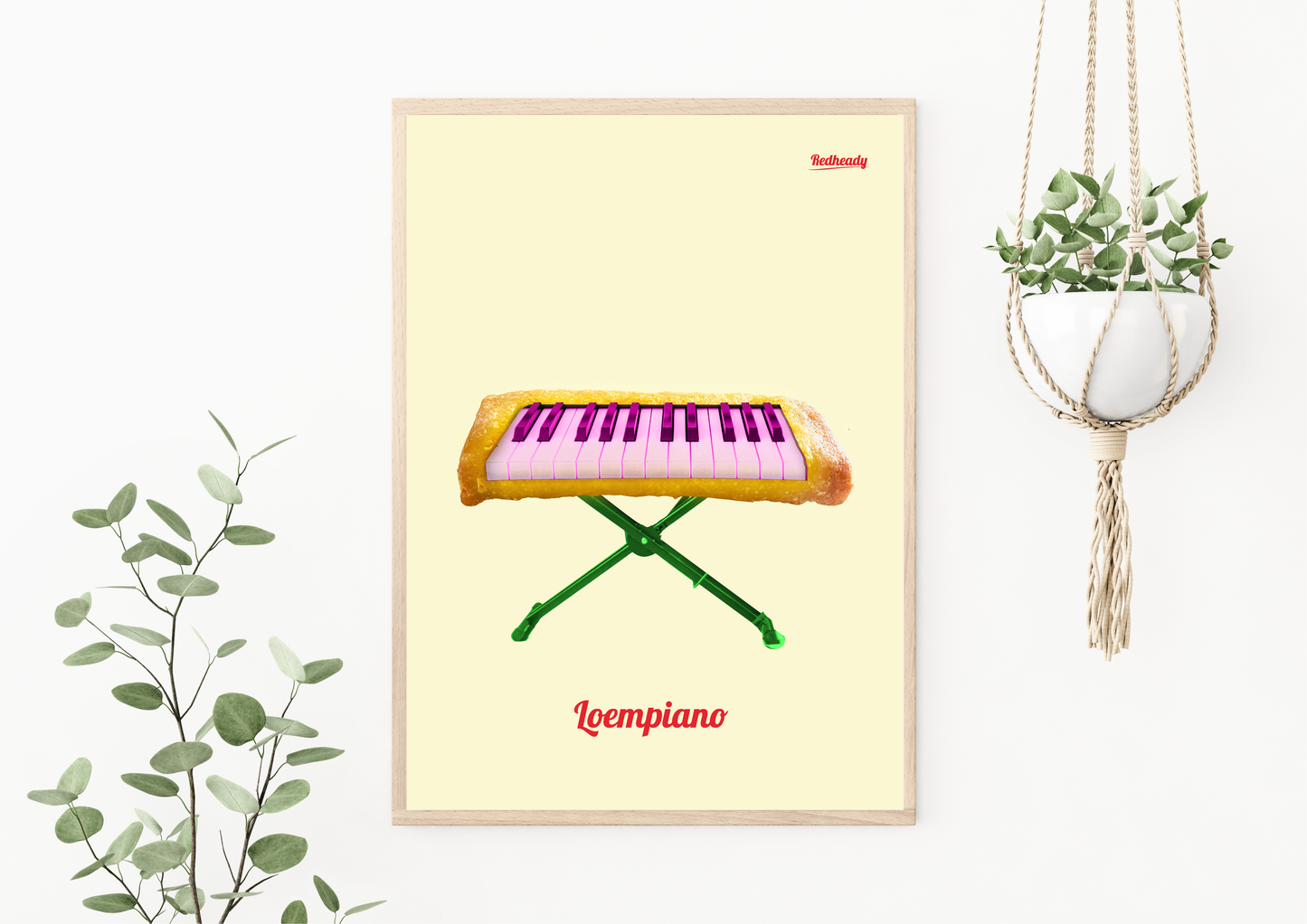 Poster - Loempia + Piano = Loempiano