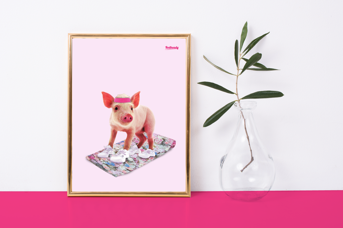 Poster Fit Piggy