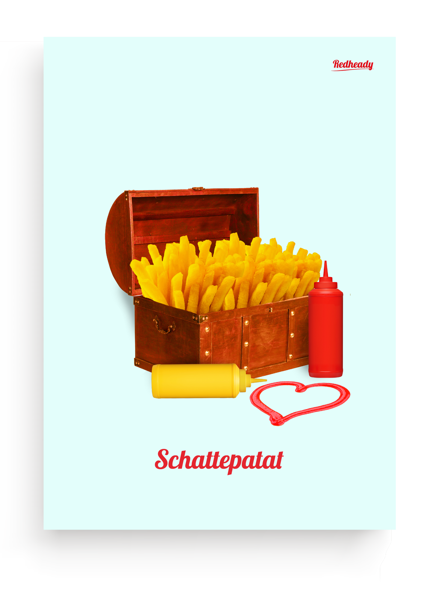 Poster Patat + schat = Schattepatat