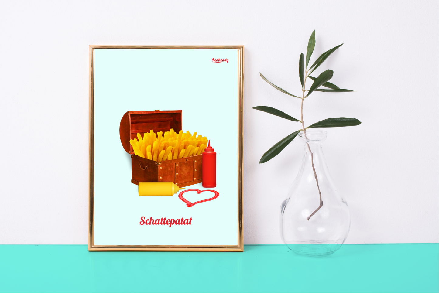Poster Patat + schat = Schattepatat