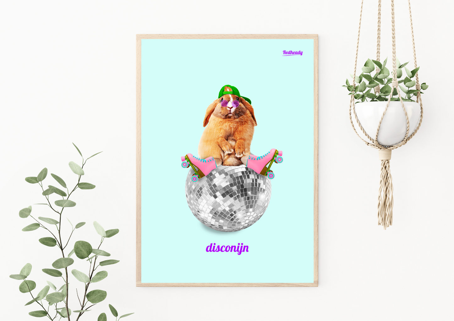 Poster Rabbit - Disconijn