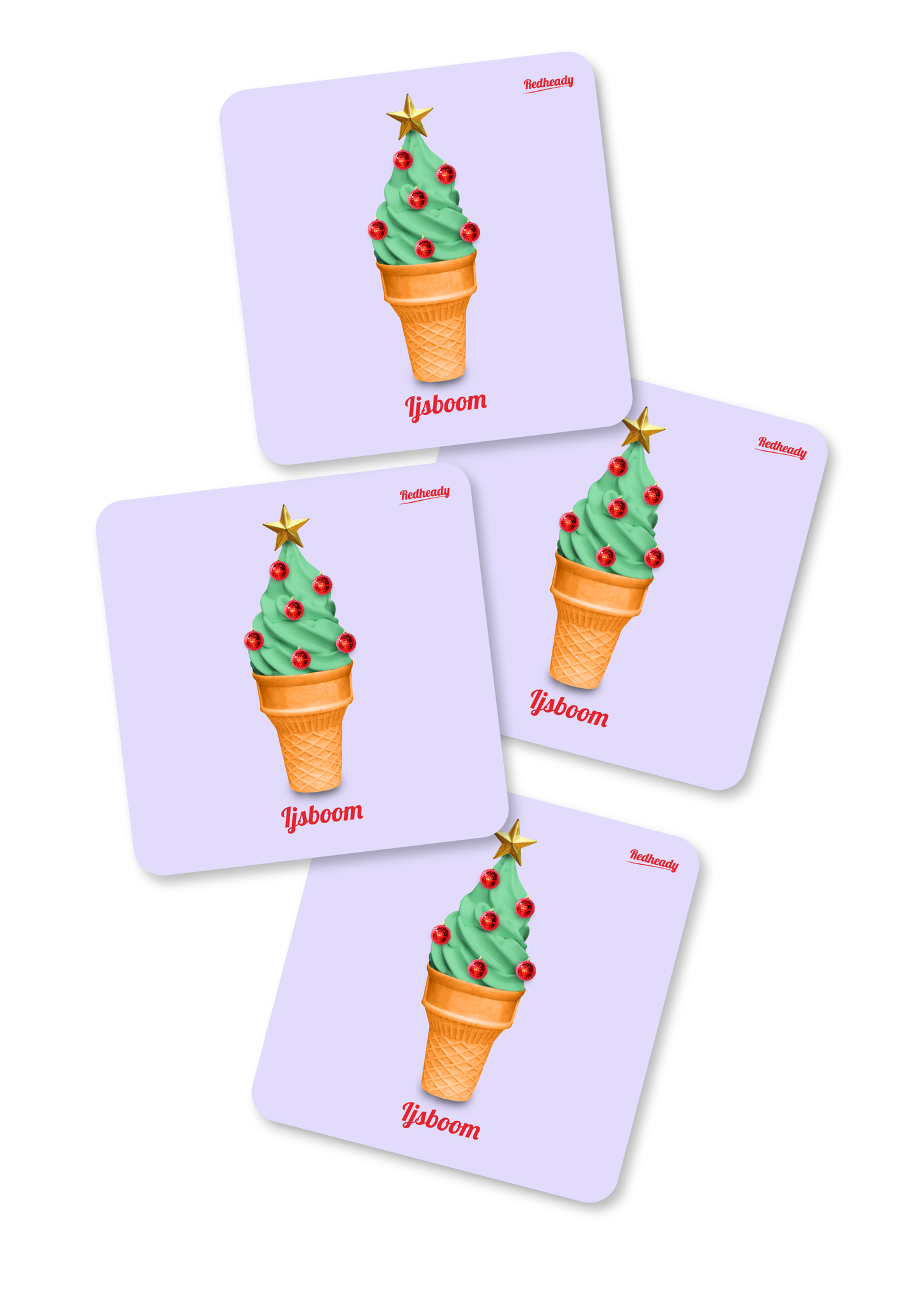 Coasters Ice tree