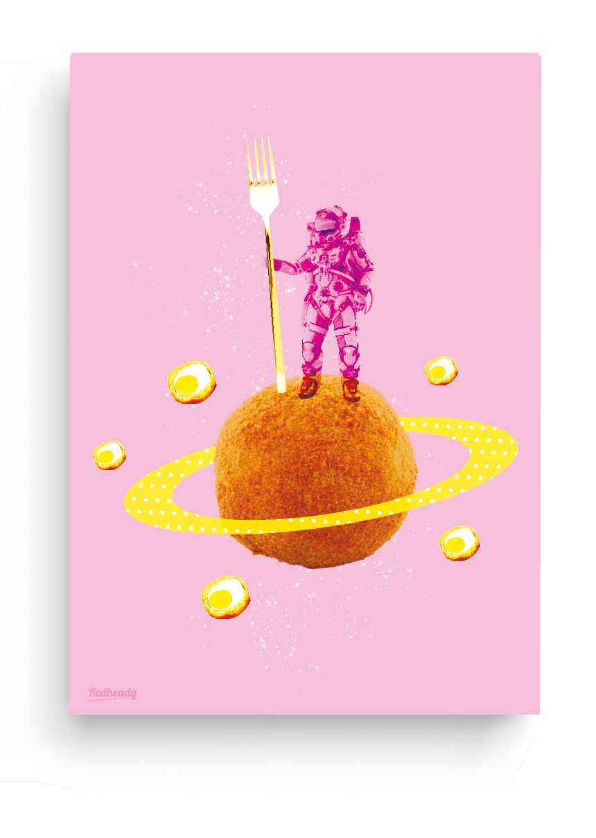 Poster Planet egg ball