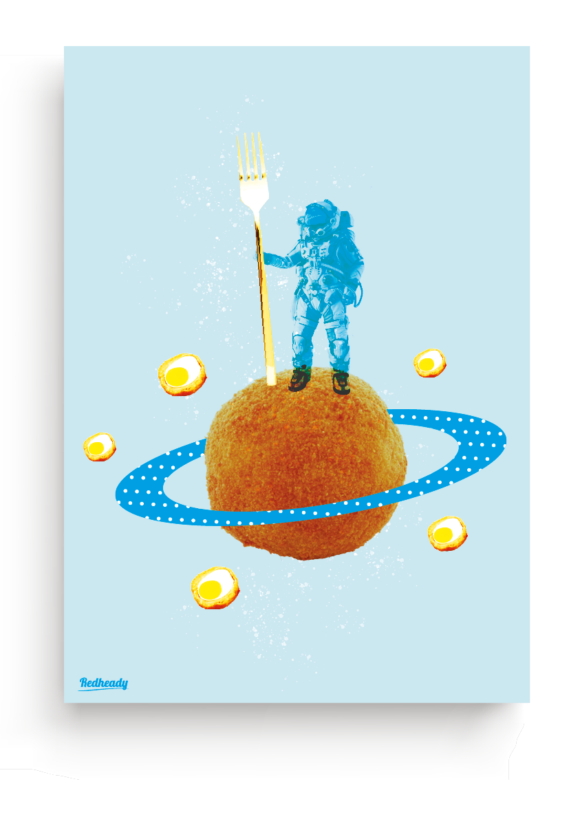 Planet eggball poster