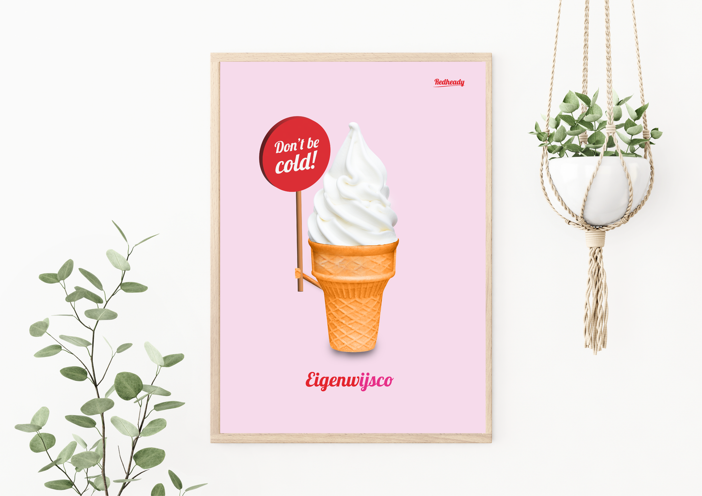 Poster Ijsco + Eigenwijs = Eigenwijsco
