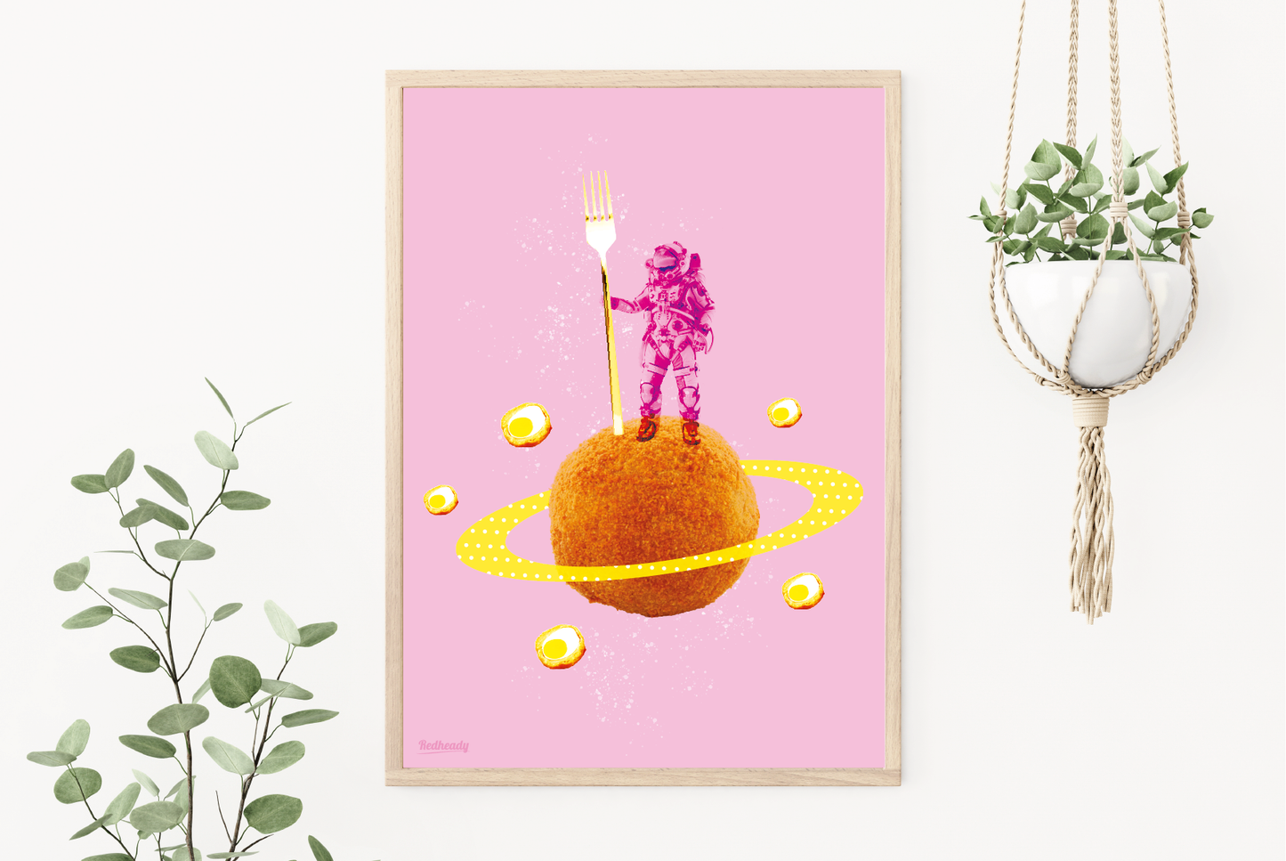 Poster Planet egg ball
