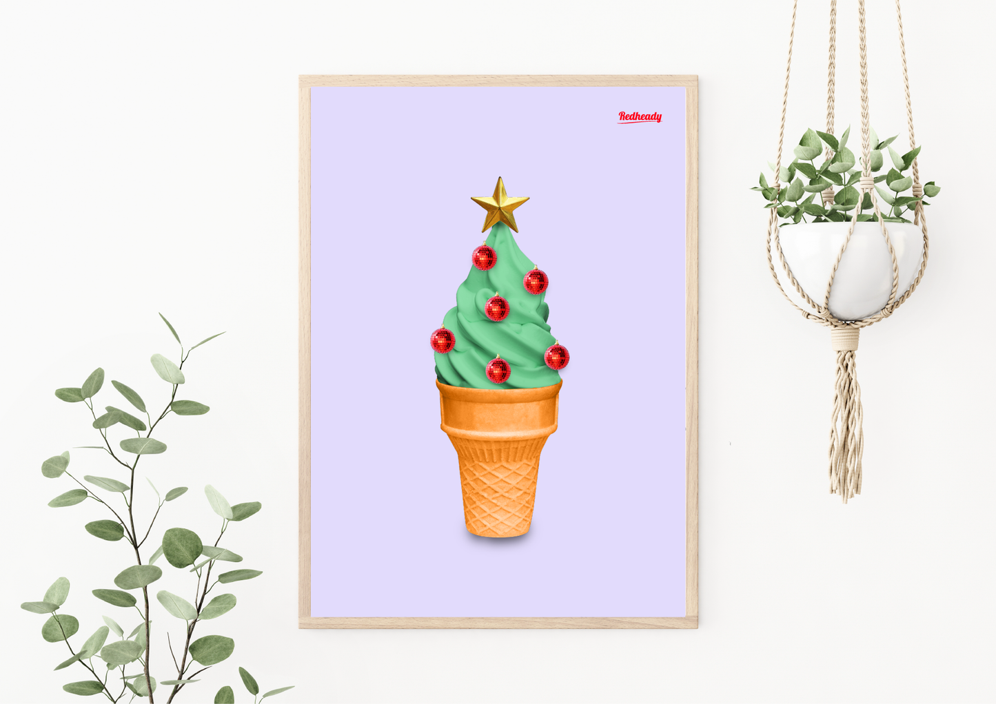 Poster Ice tree