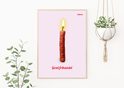 Poster Gezel Frikandel