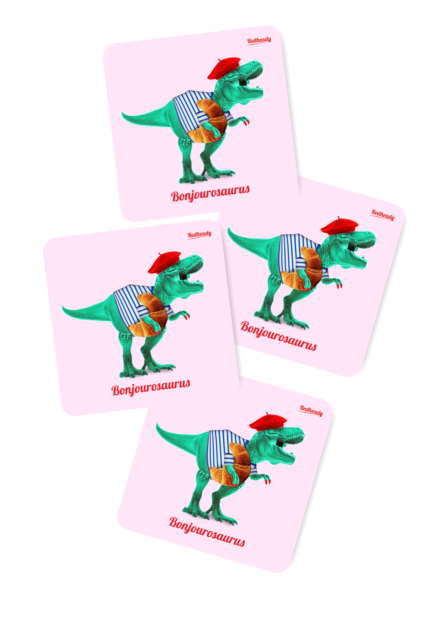 Onderzetters Bonjourosaurus
