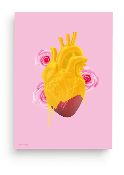 hart van goud poster